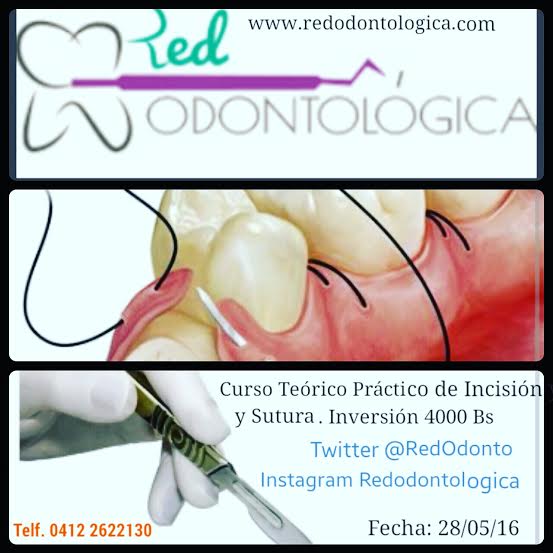 Viernes 17 de Junio. Curso de Incisión y Sutura (Teórico-Práctico)